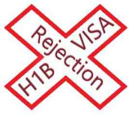H1b visa extension transfer rejection reason and denial rate