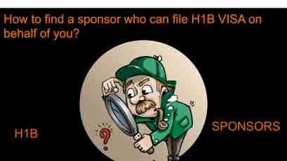 How To Find Sponsors For H1B VISA